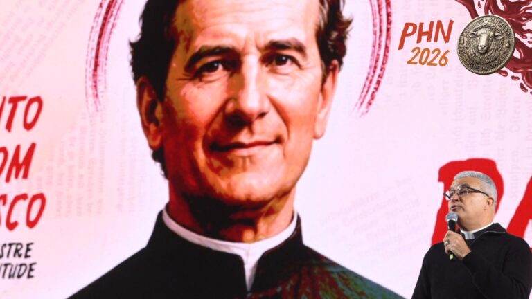No encerramento do PHN, padre Roger Luis convoca jovens à santidade