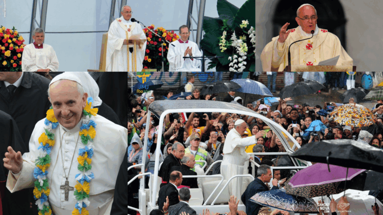 Há 13 anos, Papa Francisco concluía sua visita ao Brasil