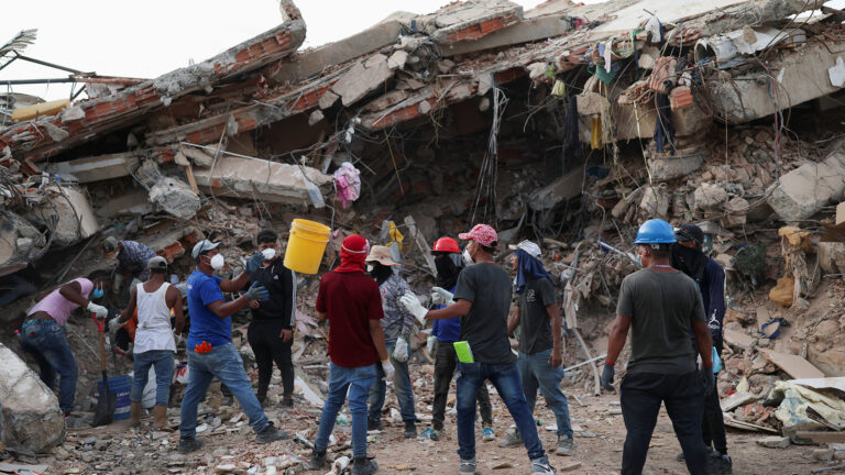 As preces do Papa às vítimas do terremoto na Venezuela