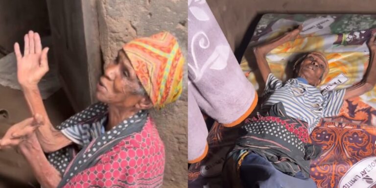 Após doação de missão, viúva de 94 anos dorme em colchão pela primeira vez na África
