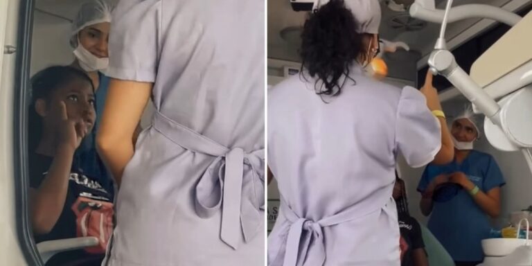 Dentista evangeliza paciente surda em Libras no sertão: “A vi como Cristo a vê”