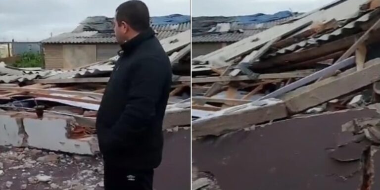 Pastor testemunha livramento após ciclone destruir igreja no RS: ‘Foi a mão de Deus’
