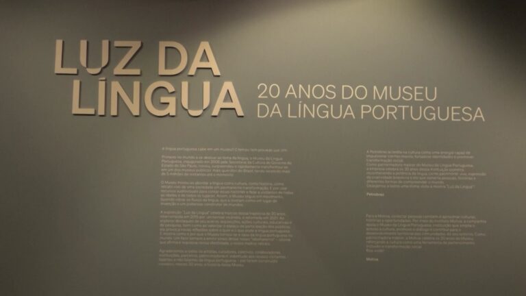 Exposição em SP homenageia a riqueza da língua portuguesa