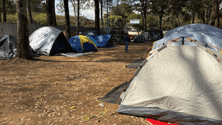 Peregrinos falam sobre experiência no camping do Hallel: “vale a pena”