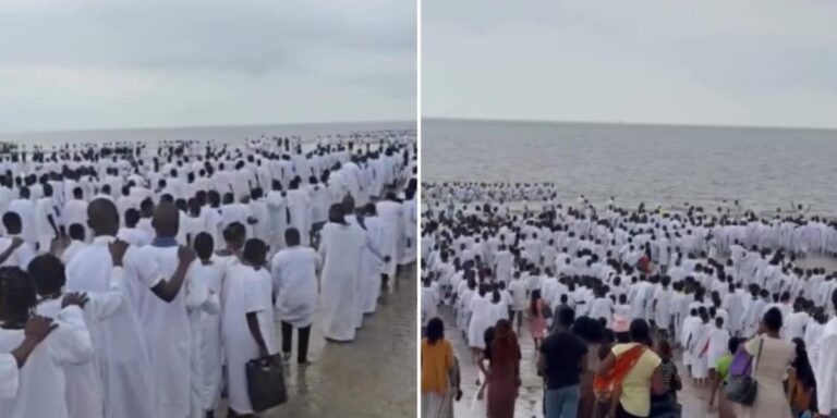 Mais de 3 mil pessoas são batizadas em praia de Moçambique: “Dia histórico”